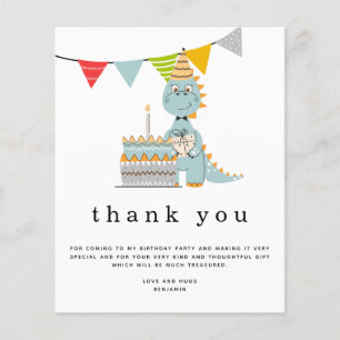 PAPIER   Niedlicher Dinosaurier Cake Kindergeburts