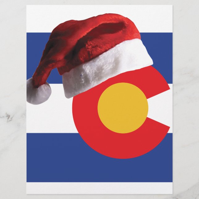 Papier Noël au Colorado (Devant)