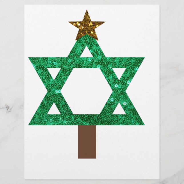 Papier noël mukkah arbre de noël (Devant)
