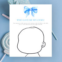 Nœud - Qui m'a donné mon jeu de bébé au look craqu