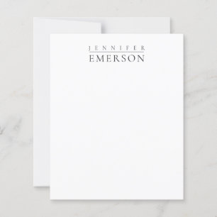Papier Noir blanc minimaliste moderne simple