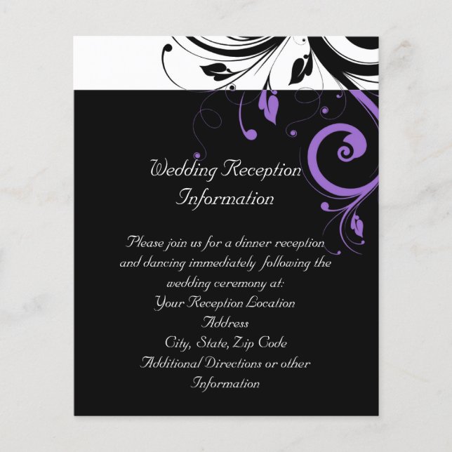 Papier Noir et blanc avec accentuation de la spirale viol (Devant)