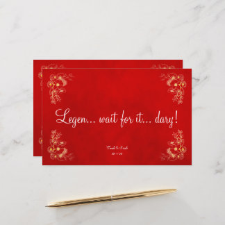 Papier Nom de la table mariage Bourgogne