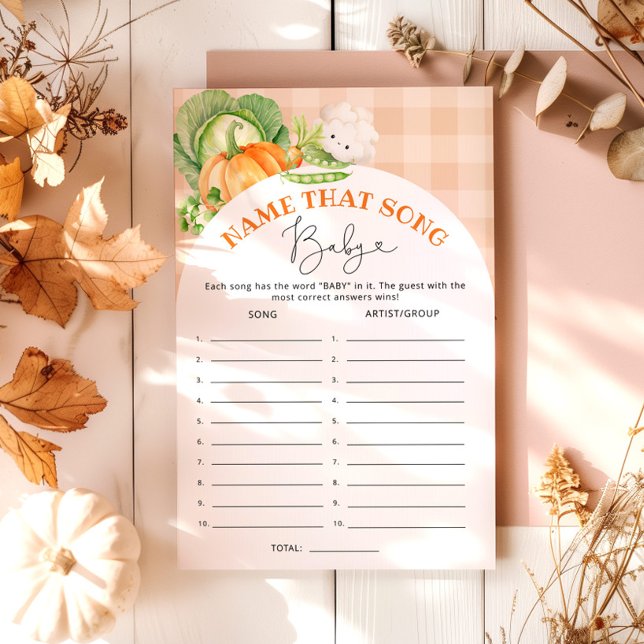 Papier Nom de l'automne cette chanson bébé citrouille loc (Créateur téléchargé)