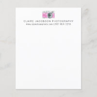 Nom d'entreprise de photographie avec appareil pho