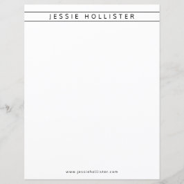 Papier Nom professionnel et informations