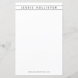 Papier Nom professionnel & Infos