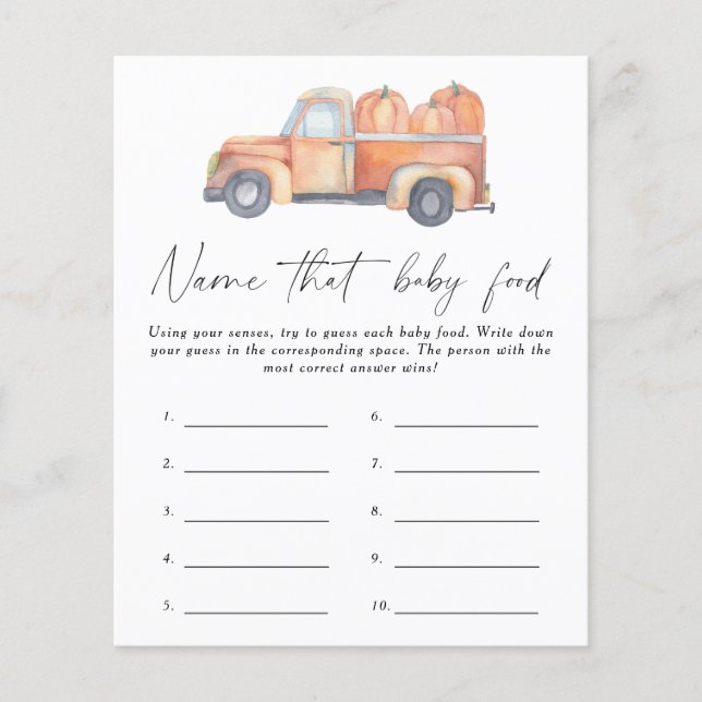 Papier Nom que bébé alimentation jeu de douche - Camion C (Devant)