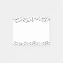 Papier-notes Post-It Vignes Grises