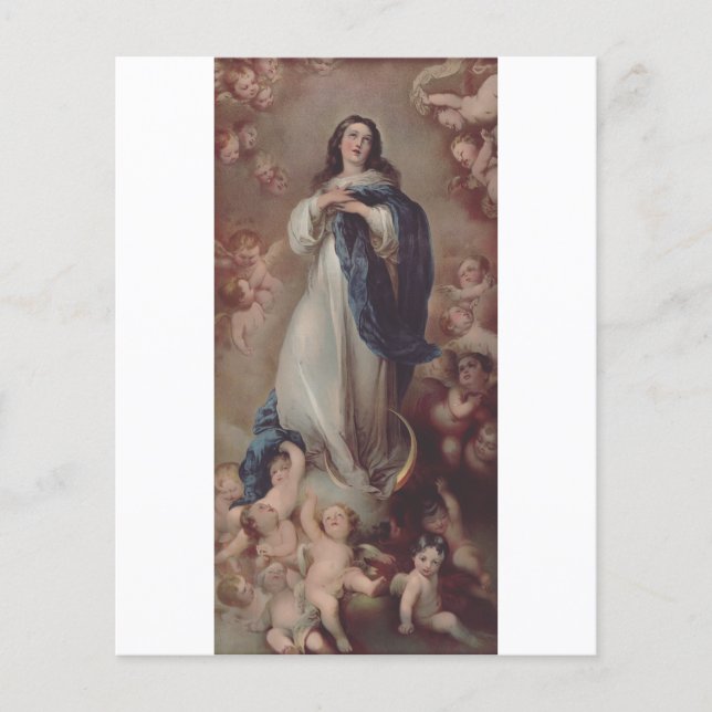 Papier Notre-Dame de l'Immaculée Conception (Devant)