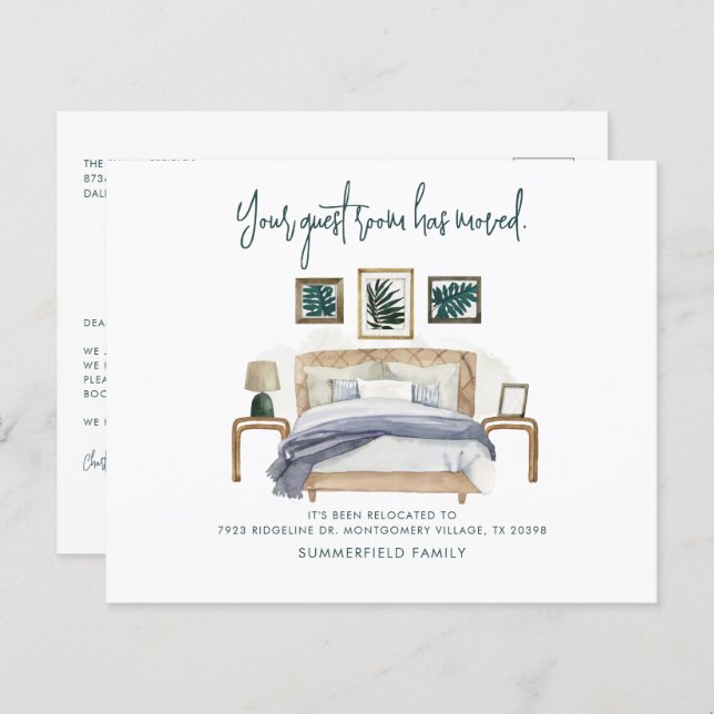 Papier Nous Avons Déplacé Le Script De Déplacement manusc (Devant / Derrière)