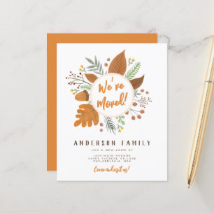 Papier Nous avons déplacé Thanksgiving Wreath Nouvelle ad