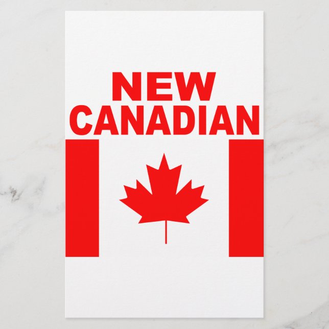 PAPIER NOUVEAU CANADIEN (Devant)