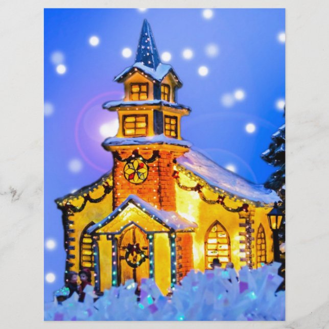 Papier Nuit de Noël (Devant)