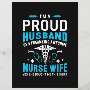Papier Nurse Gift   I Am A Proud Husband