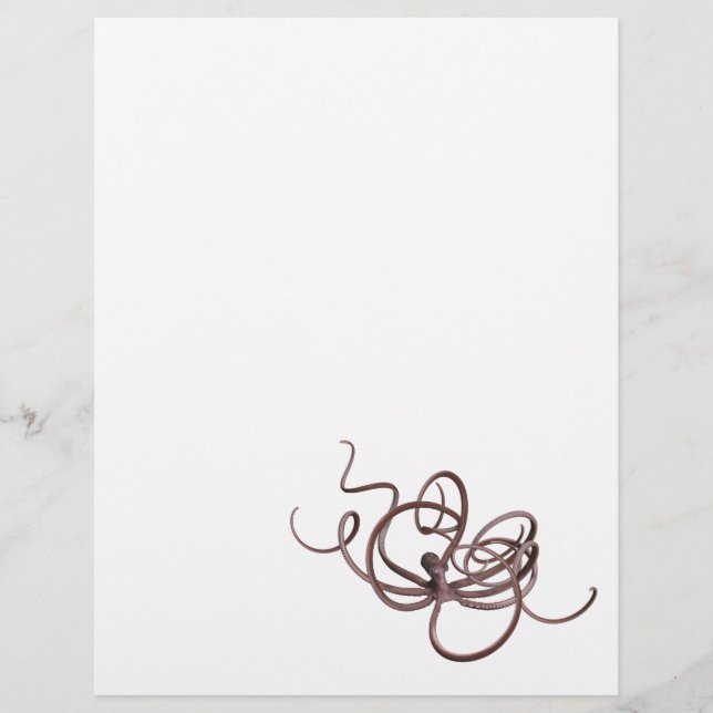 Papier Octopus géant (Devant)