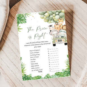 Papier Oh Boy Jungle Safari Shower Jeu de Prix Juste