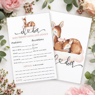 Papier Oh Deer Rose Bois Bébé Prédictions & Conseils