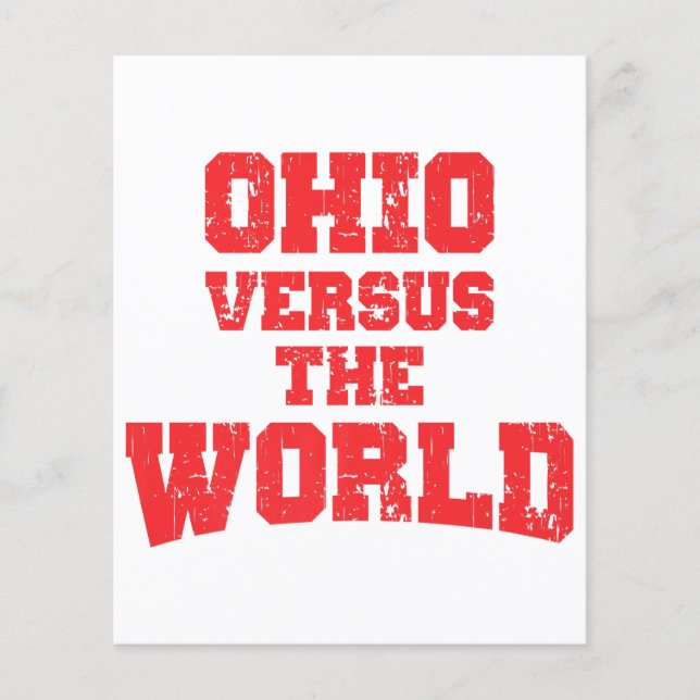 PAPIER OHIO CONTRE LE MONDE (Devant)