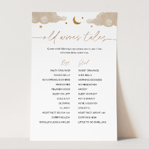 Papier Old Wives Tales Twinkle Star Baby shower jeu