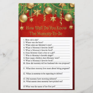 Papier or noël jouet comment bien savez-vous jeu