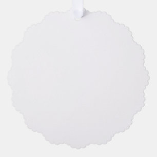 Papier-Ornamentkarte Ornament Karte