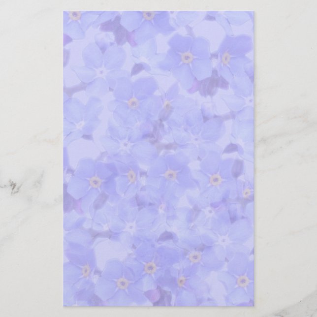 Papier Oublie-moi-non (Devant)