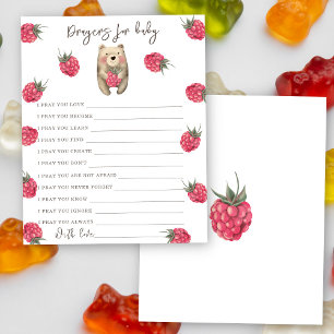 Papier Ours Brown - Jeu de fête prières pour bébé