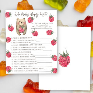 Papier Ours - Qui connaît maman mieux