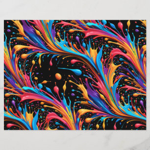 Papier Paint Sauvage Vibrant