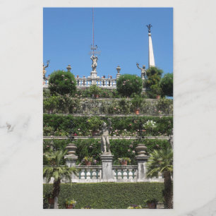 Papier Palais Borromeo à Stresa, Italie