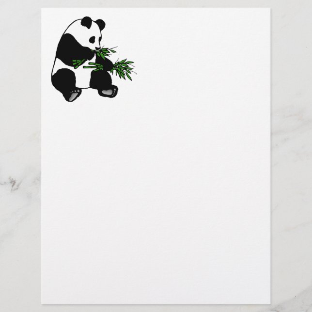 Papier Panda géant (Devant)