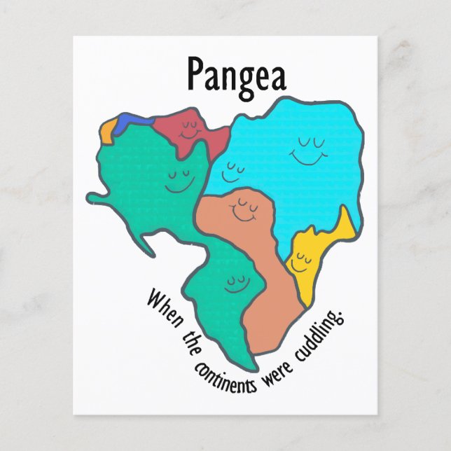 Papier Pangea Continents Cuddin Multicolor (Devant)