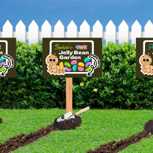 Papier Panneau personnalisé de Pâques Fête de jardin aux