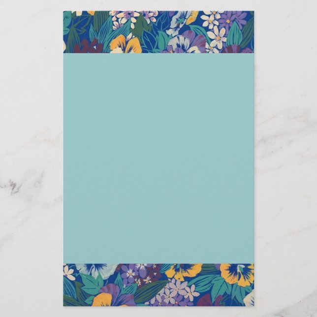 Papier Pansies (Devant)