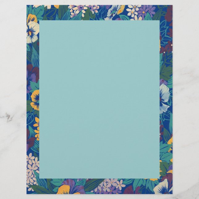 Papier Pansies (Devant)