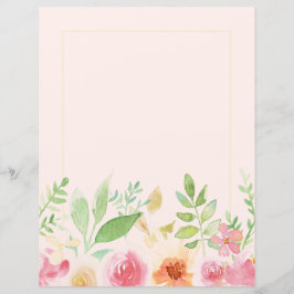 Papier Papier-bordure rose