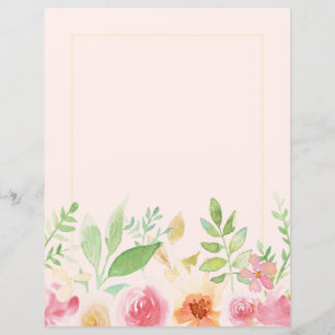 Papier Papier-bordure rose