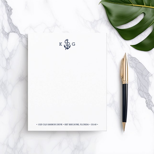 Papier Papier-notes pour Ancres nautiques (Créateur téléchargé)
