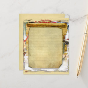 Papier papier stationnaire American Patriot 4.5x5.