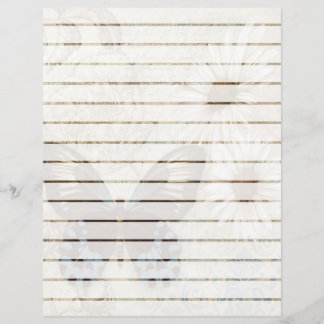 Papier Papillon et pâquerettes