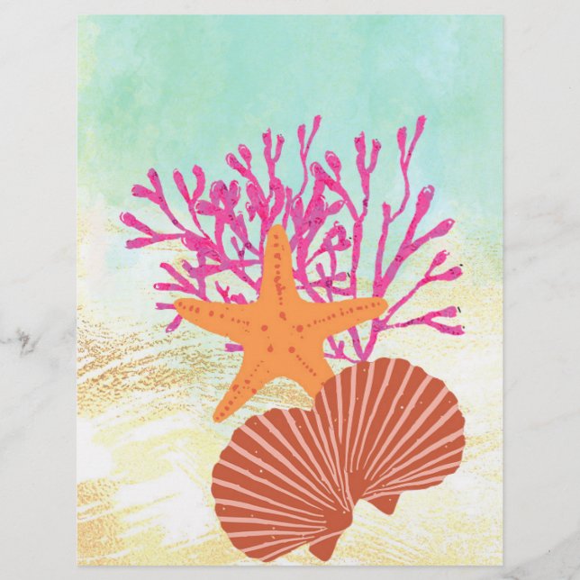 Papier Par le livre de bord de mer (Devant)