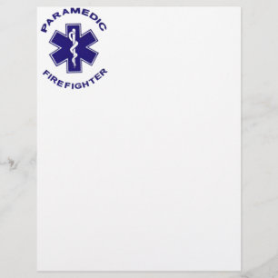 Papier Paramedic du pompier