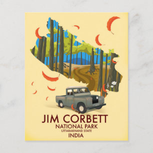 Papier Parc national Jim Corbett, État d'Uttarakhand