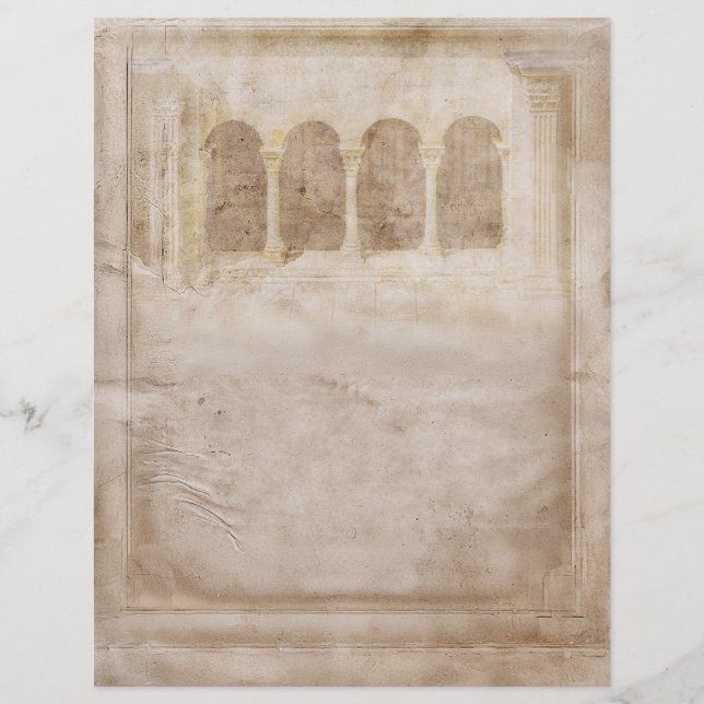 Papier Parchemin Moyen Age Vintage (Devant)