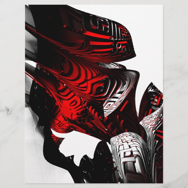 Papier Parti fractal (Devant)