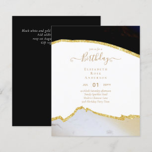 Papier PARTIES SCINTILLANT BUDGÉTAIRE Glam Agate Jolie fi