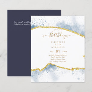 Papier PARTIES SCINTILLANT BUDGÉTAIRE Glam Agate Jolie fi