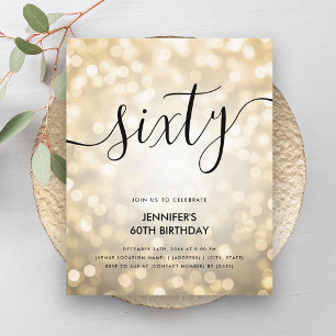 Papier Parties scintillant d'or BUDGET moderne lumières 6