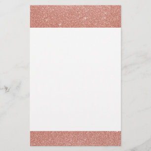 Papier Parties scintillant rose rose or-Blush et étincell
